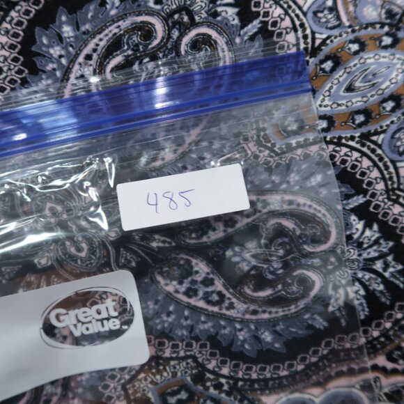 American Eagle Soft & Sexy Swing Dress Womens Midi Paisley Side Cut Outs Boho M - Picture 15 of 15